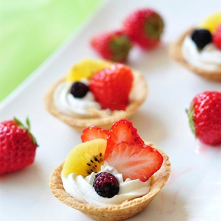 Bánh tart trái cây đơn giản