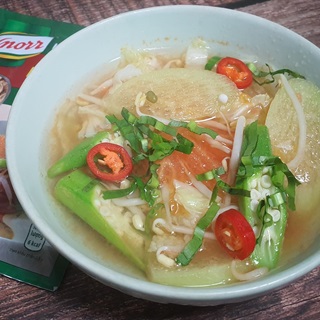 Canh chua chay đơn giản