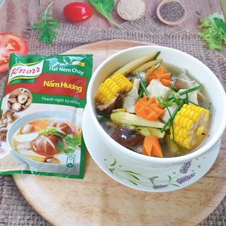 Canh nấm ngũ sắc