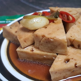 Chả chay kho nước tương