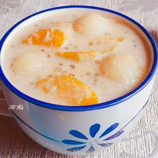 Chè khoai mì lủm chủm