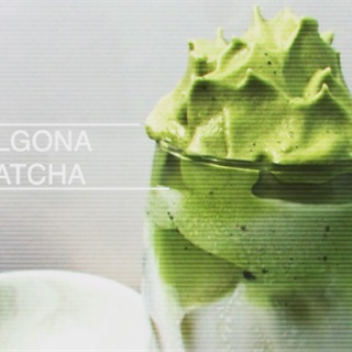 Dalgona Matcha