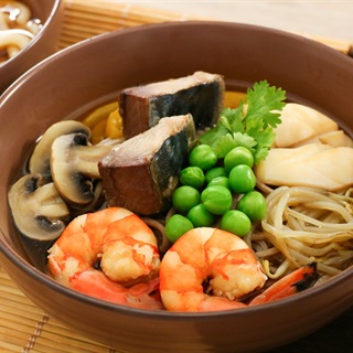 Mì soba hải sản