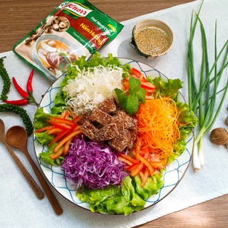 Salad bò ngũ sắc – Món chay