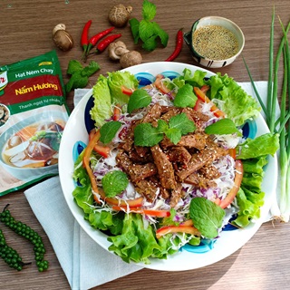 Salad thịt bò xào chay