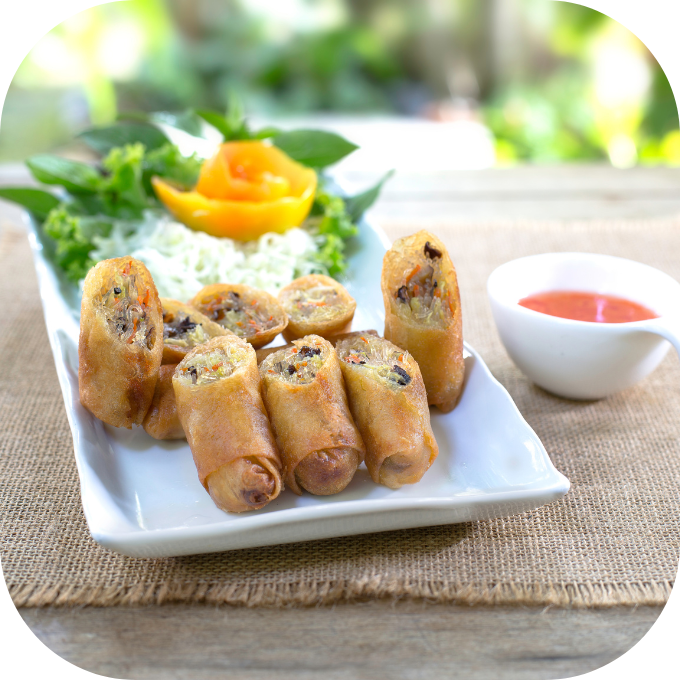 Chả giò chay Kingfoodmart