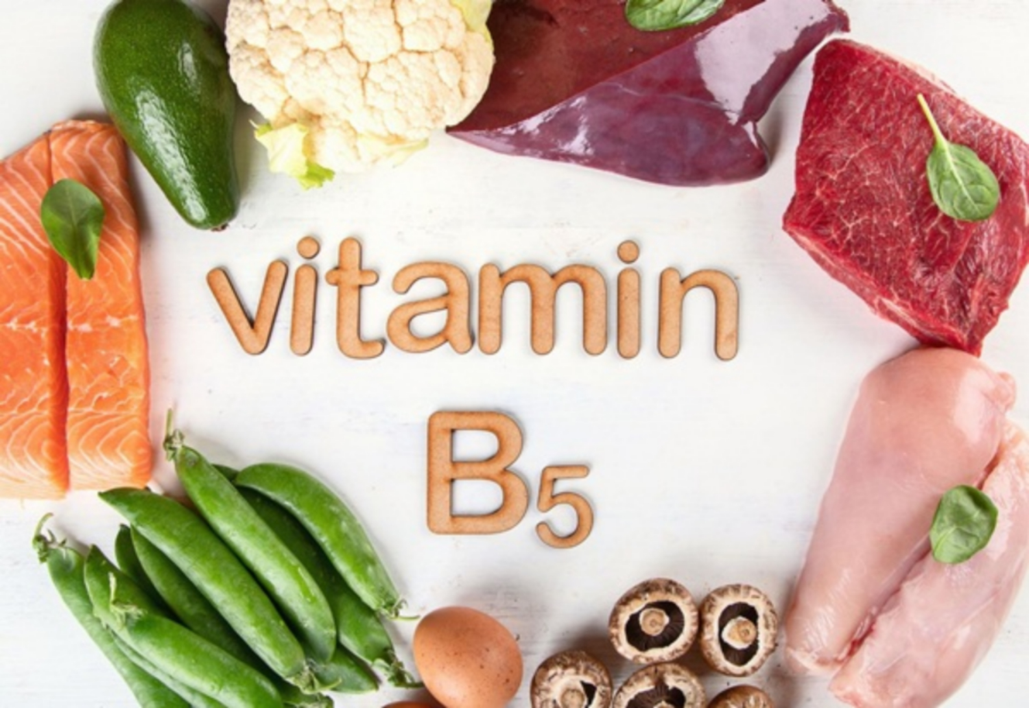 Nguồn thực phẩm dồi dào vitamin B5