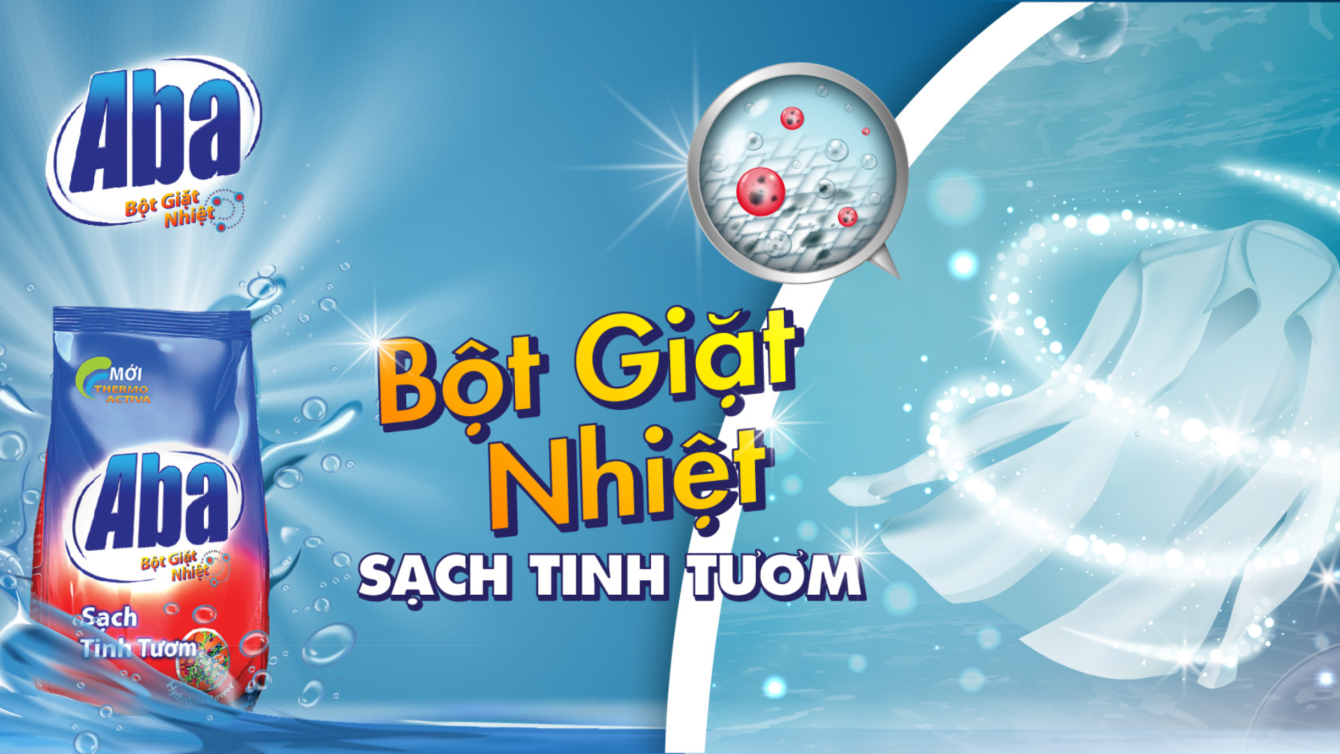 Tìm hiểu về bột giặt nhiệt Aba