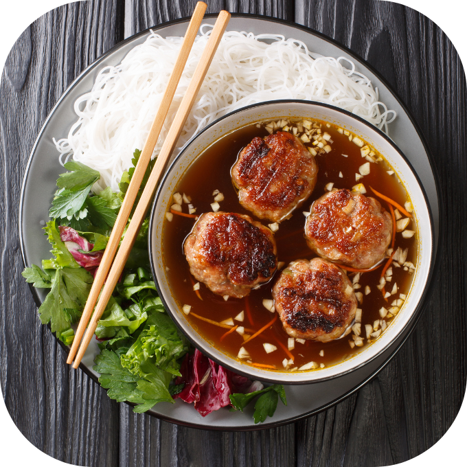 Bún chả Kingfoodmart