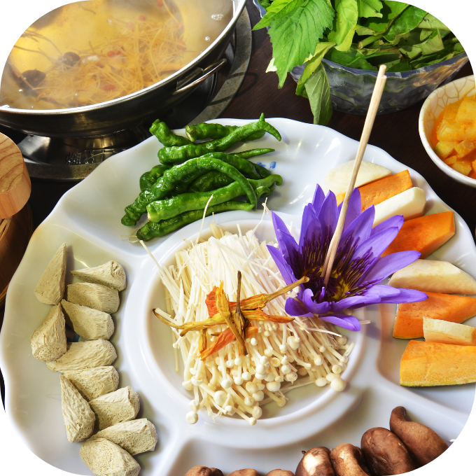 Lẩu nấm thái chay kingfoodmart