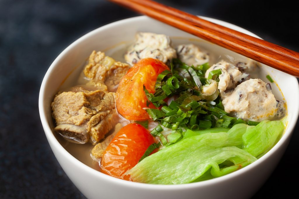 bún sườn chua kingfoodmart