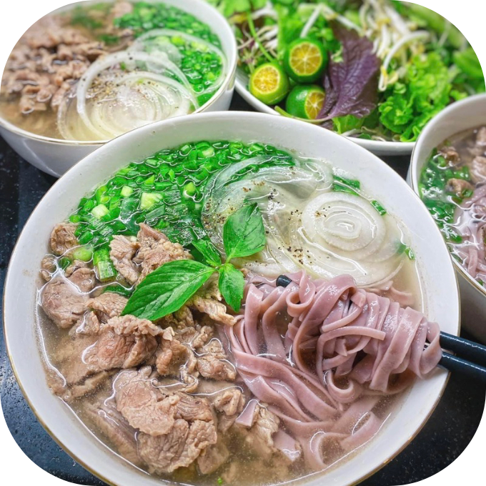 phở gạo lứt kingfoodmart