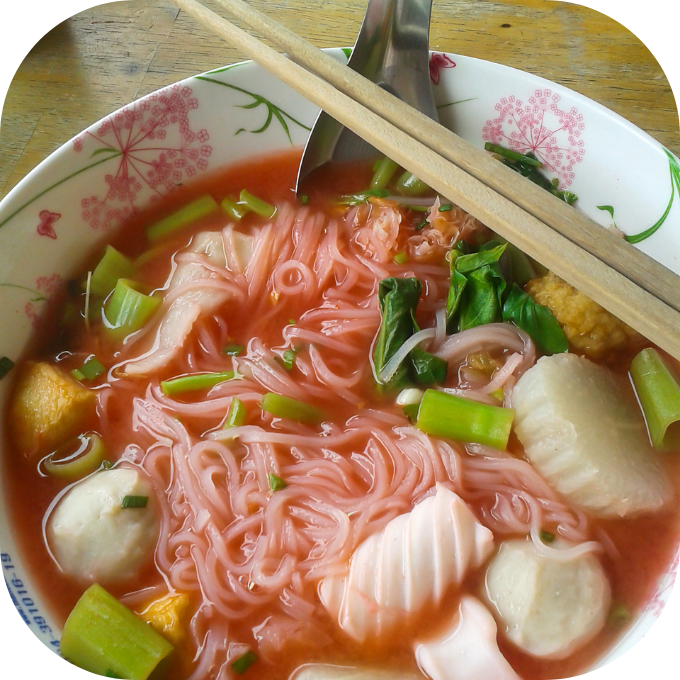 Bún sứa chả cá Kingfoodmart