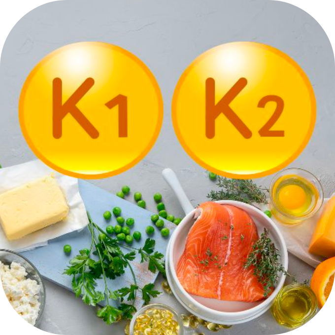 vitamin K1 và K2
