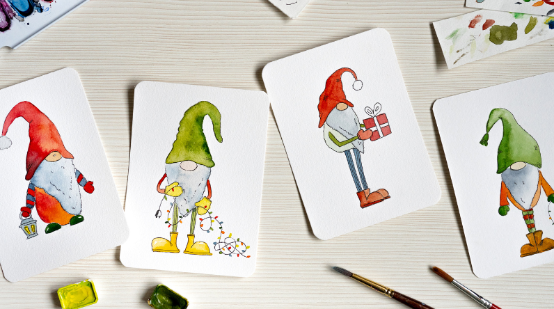 Tips vẽ ông già Noel một cách đơn giản cho trẻ nhỏ