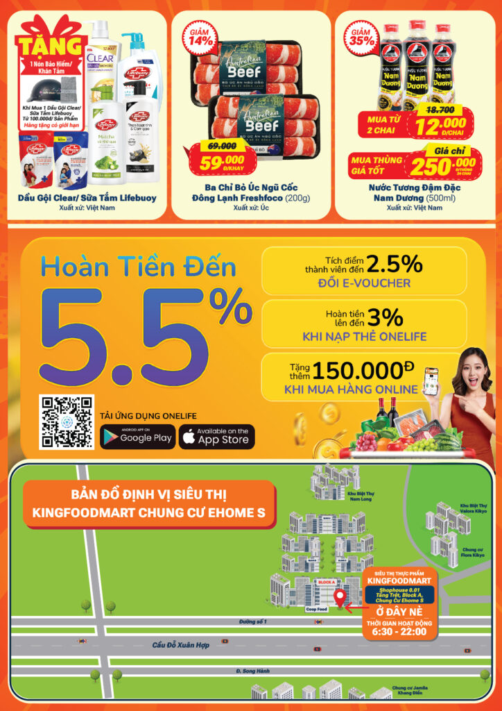 Tưng bừng khai trương Kingfoodmart EHOMES